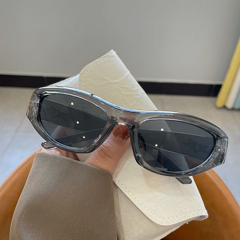 Heart-Shaped Purple Cat-Eye Sunglasses