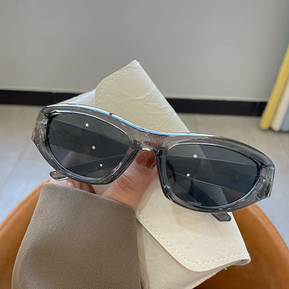 Heart-Shaped Purple Cat-Eye Sunglasses