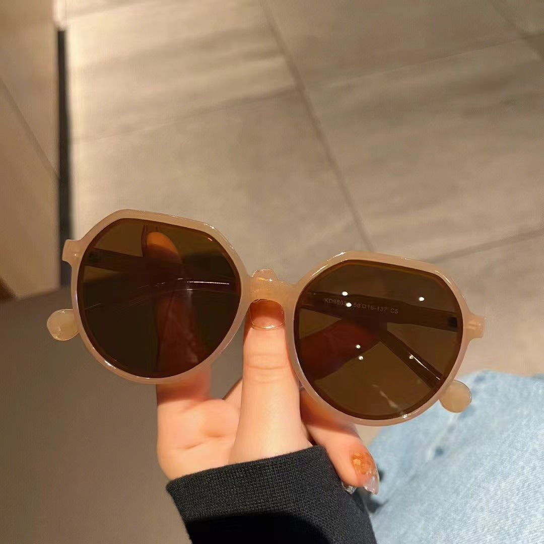 Jelly Fashion Sunglasses for Women Trendy UV Protection